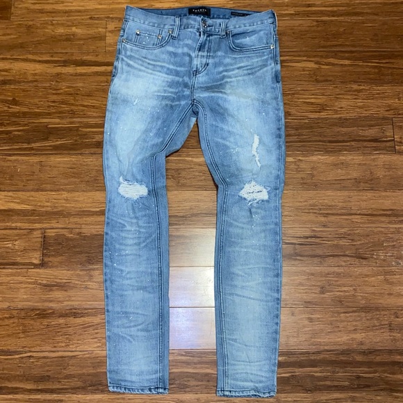 [SOLD] PacSun stacked skinny jeans - Picture 2 of 7